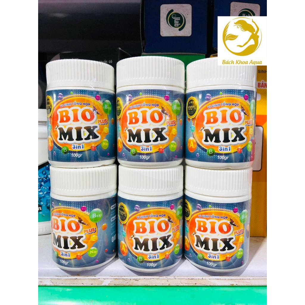 BIO MIX PLUS 3IN1 – Men Vi Sinh Đậm Đặc Cho Hồ Cá, Tép và Thủy Sinh ...