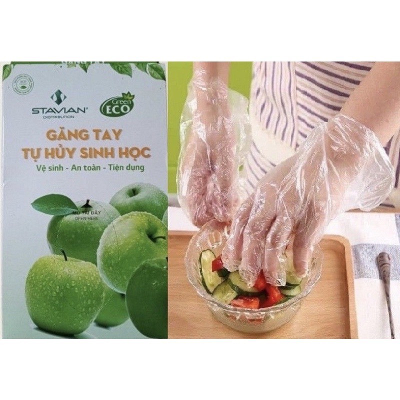 Găng Tay Tự Hủy Sinh Học An Toàn Bảo Vệ Môi Trường