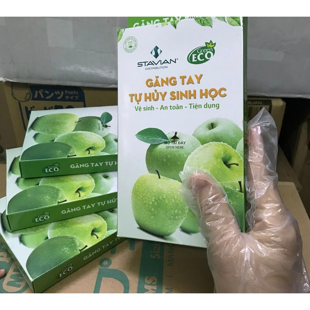 Găng Tay Tự Hủy Sinh Học An Toàn Bảo Vệ Môi Trường