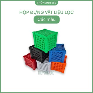 Hộp Nhựa Đựng Vật Liệu Lọc Magic Box - Dùng Cho Hệ Thống Lọc Tràn - Bền, Đẹp, Tiện Dụng