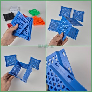 Hộp Nhựa Đựng Vật Liệu Lọc Magic Box - Dùng Cho Hệ Thống Lọc Tràn - Bền, Đẹp, Tiện Dụng