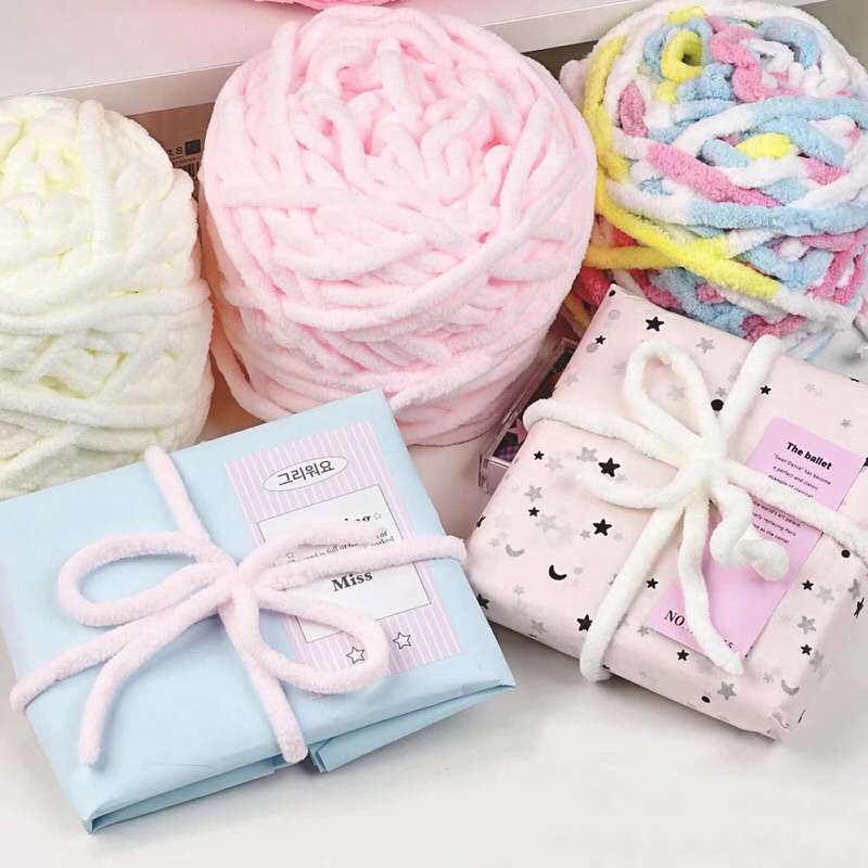 DÂY LEN GÓI HÀNG MÀU PASTEL CUTEE | Shopee Việt Nam
