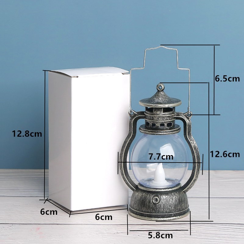 Đèn dầu led mini, đèn dầu điện tử phong cách cổ điển, vintage, trang trí, decor nhà cửa, quán cafe | BigBuy360 - bigbuy360.vn