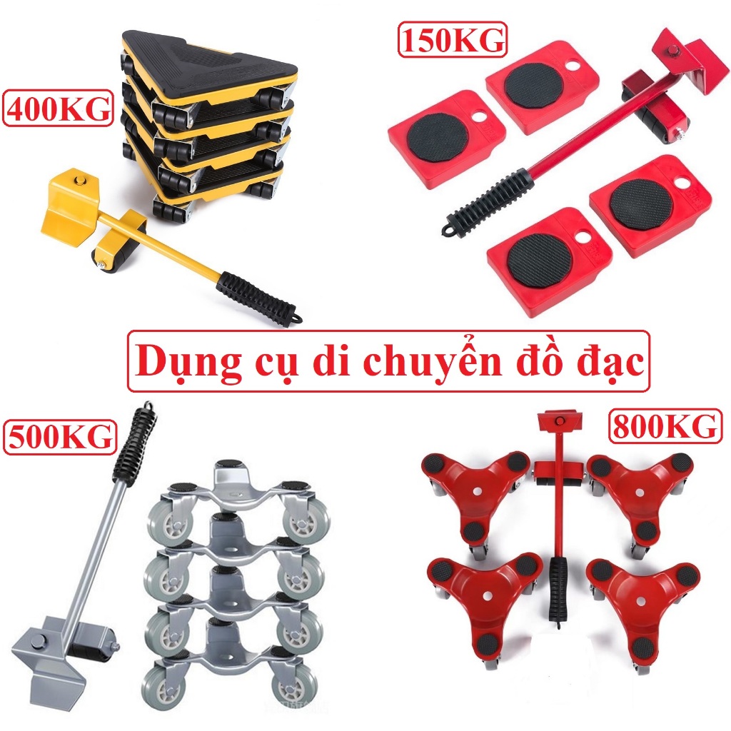 Bộ dụng cụ chuyển vật nặng, hỗ trợ nâng và di chuyển đồ đạc nội thất ...