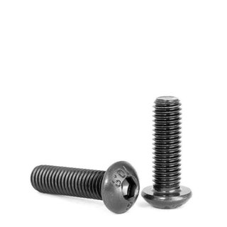 (Đen 10.9) M6, M8, M10 Bulong lục giác chìm đầu cầu thép mạ cấp bền 10.9 M6-M10