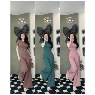 Set bộ nữ sang chảnh chất cotton, bộ cộc tay nữ hot trend, set đồ nữ BIGSIZE S36