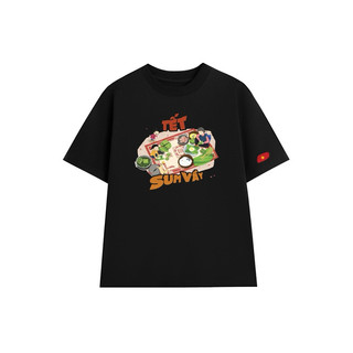 [TẾT SUM VẦY] Áo thun form rộng Nam nữ Tết chất Cotton mềm mịn co dãn 2 chiều
