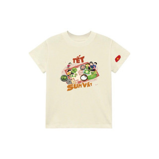 [TẾT SUM VẦY] Áo thun form rộng Nam nữ Tết chất Cotton mềm mịn co dãn 2 chiều