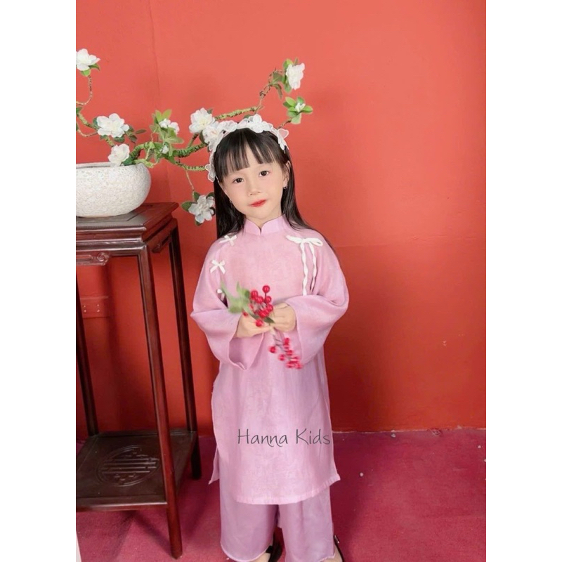 Áo Dài Trẻ Em Diện Tết Hanna Kids, Sự Tinh Tế Trong Từng Thiết Kế