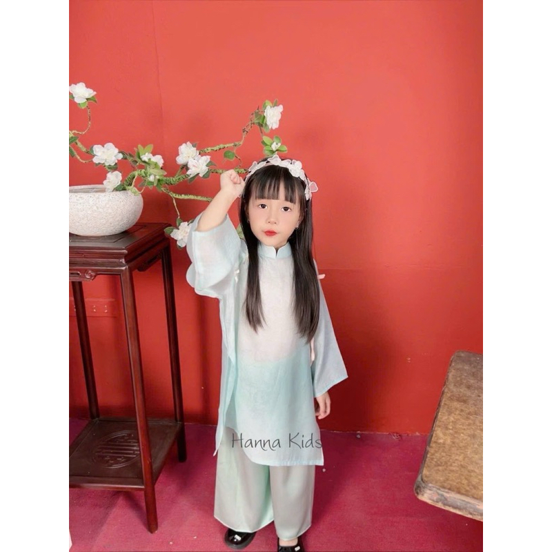 Áo Dài Trẻ Em Diện Tết Hanna Kids, Sự Tinh Tế Trong Từng Thiết Kế