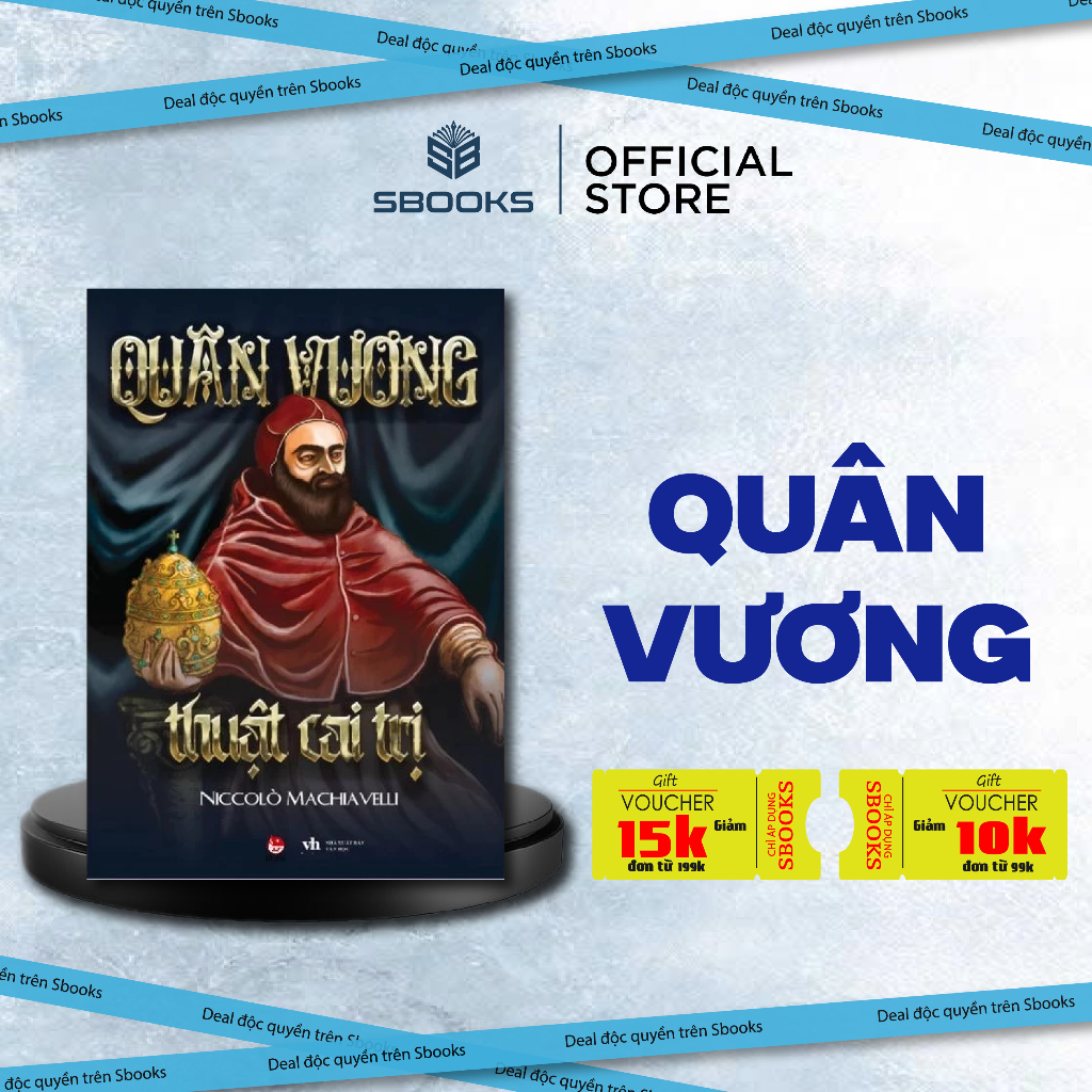 Sách - Quân Vương (Thuật Cai Trị) - Sbooks Store