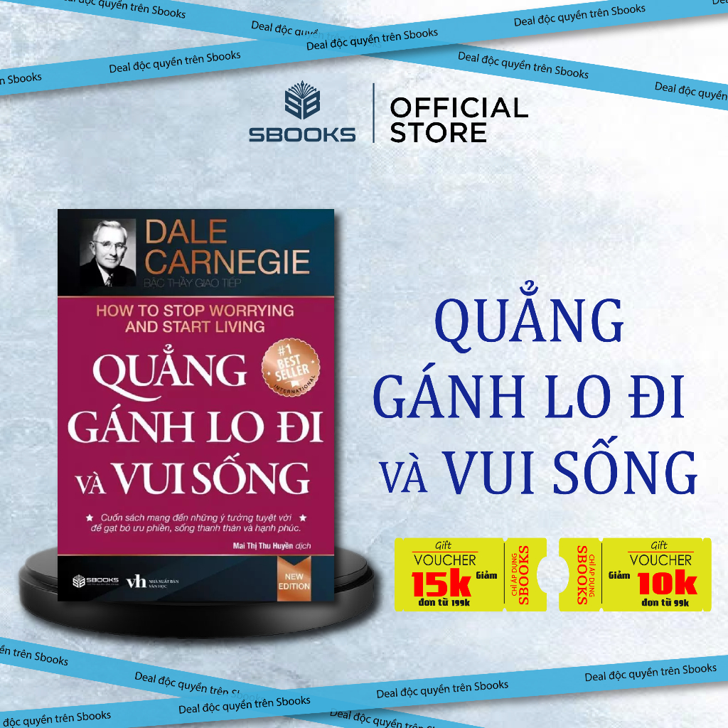 Sách - Quẳng Gánh Lo Đi & Vui Sống - Sbooks Store