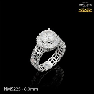 Moissanite Feng Shui Ring by Ngọc Trai Song Long Phú Quốc