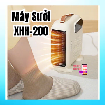 Máy Sưởi Để Bàn 2000W Hooys XHH-200, Quạt Sưởi Gia Đình Mini Tiết Kiệm Điện Sưởi Ấm Thông Minh Sưởi Ấm Mùa Đông-METIC
