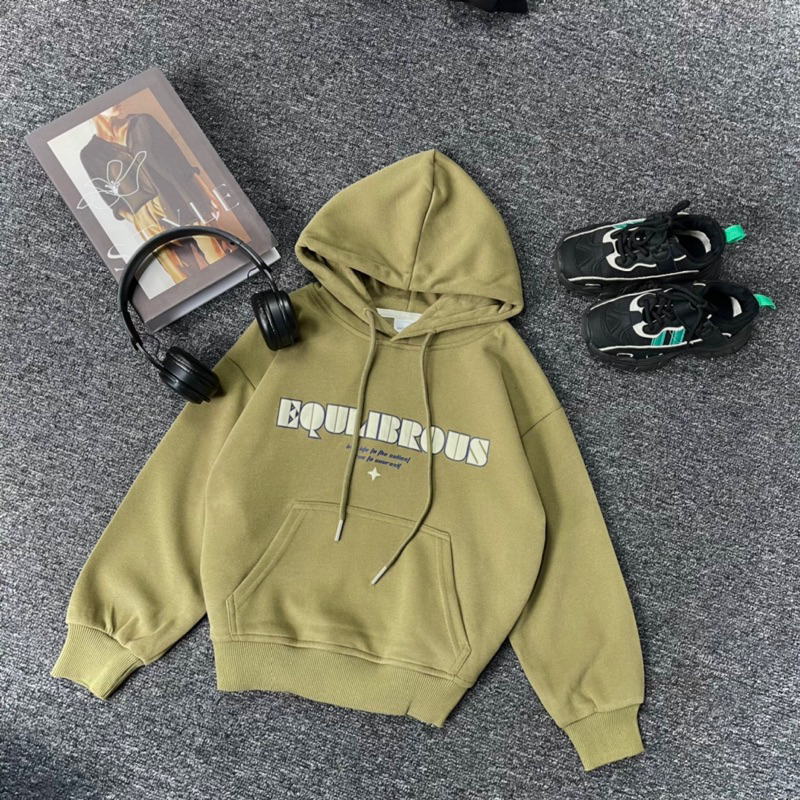 Áo hoodie nỉ mũ đại bàng size 22-50kg