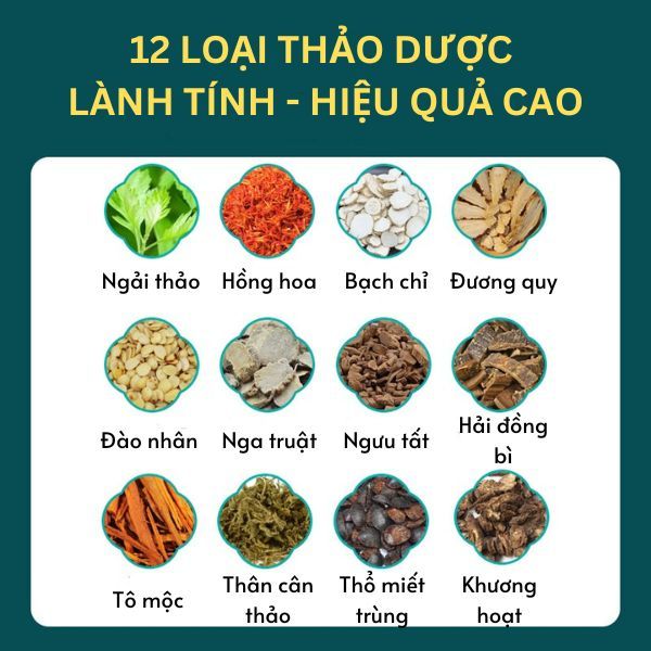 Cao dán thảo dược giảm đau nhức cơ xương khớp, hoạt huyết tăng nuôi dưỡng máu đến vùng đau