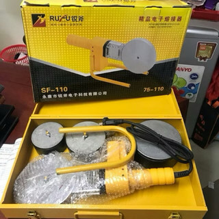Máy hàn nhiệt ống RUFU 75-110 sử dụng để hàn cho ống nhựa