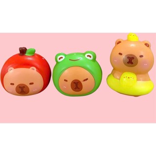 Đồ Chơi Xốp Dẻo Squishy nắn bóp xả stress giảm căng thẳng mệt mỏi hình Capybara siêu dễ thương