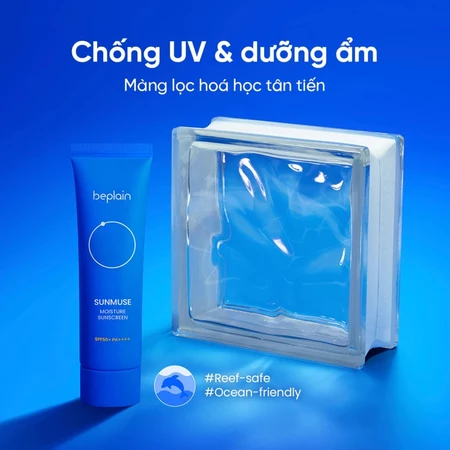 Kem Chống Nắng BEPLAIN SUNMUSE Nâng Tone Vật Lý Lai Hoá Học, Hiệu chỉnh da SPF 50+ PA++++ 50ml