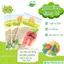 Gelatine hữu cơ dạng lá 20g Ewald Gelatine - tạo đông, làm đặc thực phẩm, làm kẹo dẻo, thạch rau câu, pudding