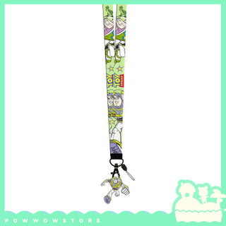 Dây Đeo Thẻ Vải Canvas 45cm Nhân Vật Hoạt Hình Monster, Inc., Toy Story, Lotso, Sanrio - Móc Khóa Acrylic