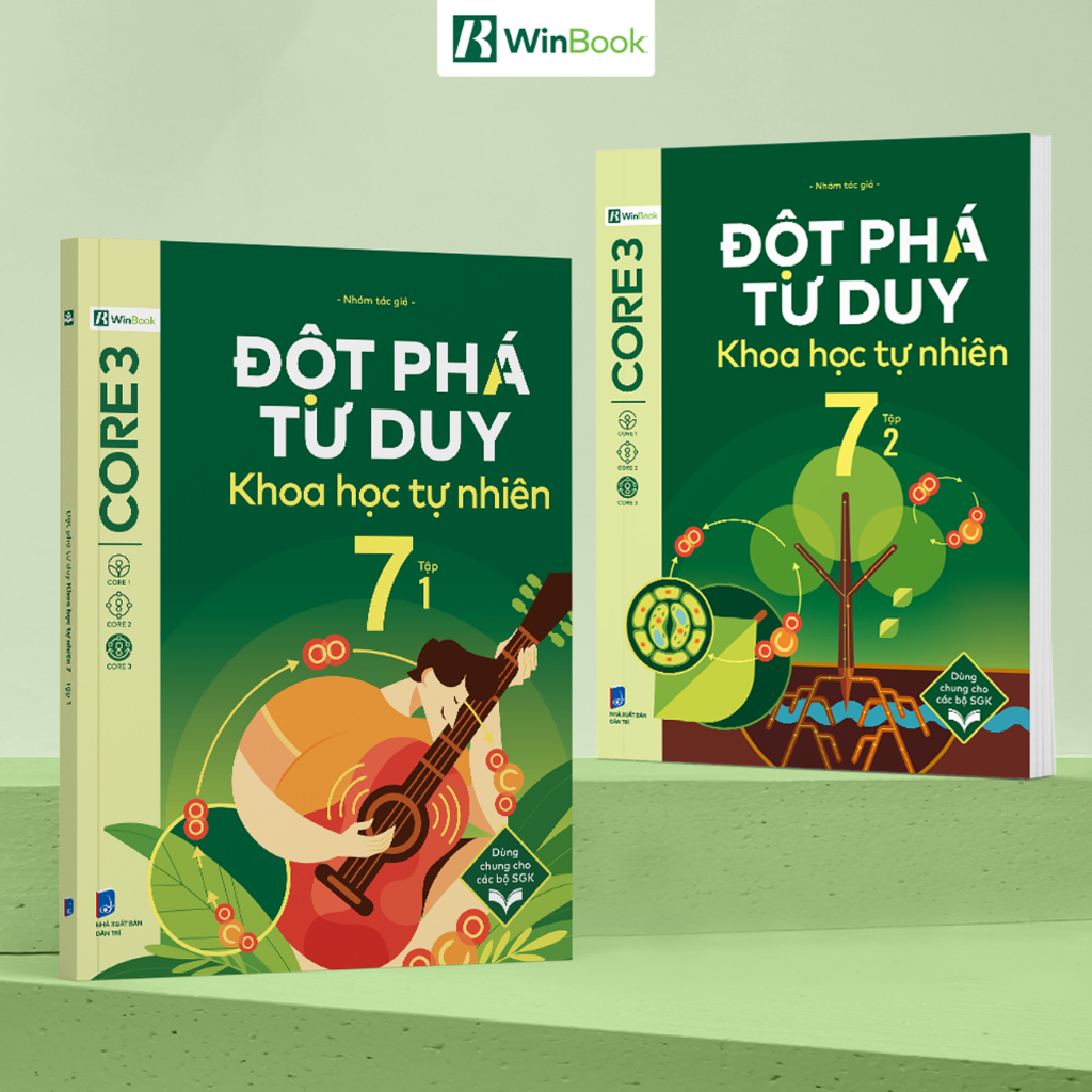 Ảnh Sách - Đột phá tư duy Khoa học tự nhiên 7 - Dùng chung cho các bộ SGK 1