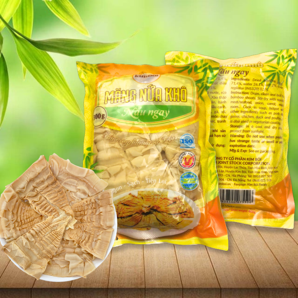 Măng Nứa Khô Nấu Ngay Kim Bôi gói 300g - OCCOP 5 SAO - Đặc sản Tây Bắc ...