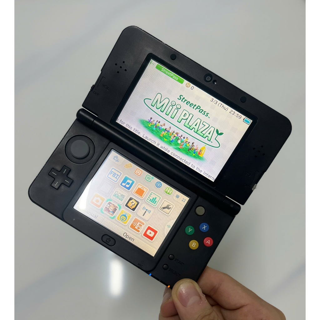 Máy game Nintendo New 3DS Black 64GB kèm theo sạc - N3ds (2nd) | Shopee ...