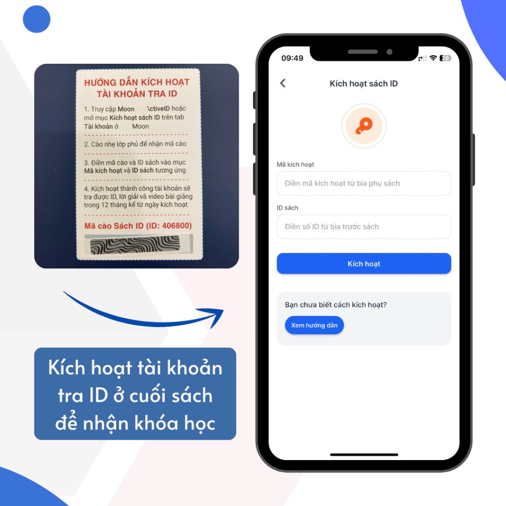 Ảnh Combo 3 sách bộ đề minh họa khối A ôn luyện thi THPTQG 2025 Môn Toán, Lý, Hóa Moonbook | Sách ID 2