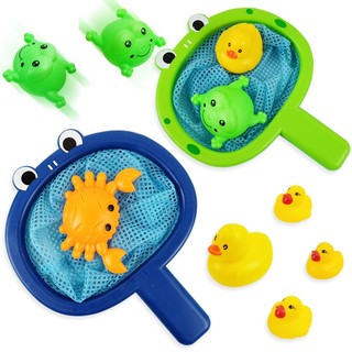 Vợt Lưới Bắt Cá Đồ Chơi Nhà Tắm Cho Bé Nhỏ Mini Giá Rẻ, Đồ Chơi Con Vật Thả Bồn Tắm Cho Bé 89077