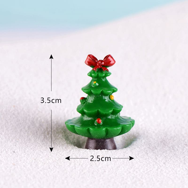 Mô hình ông già noel, người tuyết trang trí terrarium,tiểu cảnh, DIY