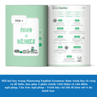 Sách - Mastering English - Làm chủ Ngữ pháp Tiếng Anh trong 180 ngày