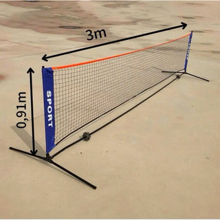 Bộ Khung Lưới Pickleball Mini Từ 1.5m Đến 6m Tháo Lắp Tiện Lợi, Sử Dụng Gia Đình Đại Nam Sport