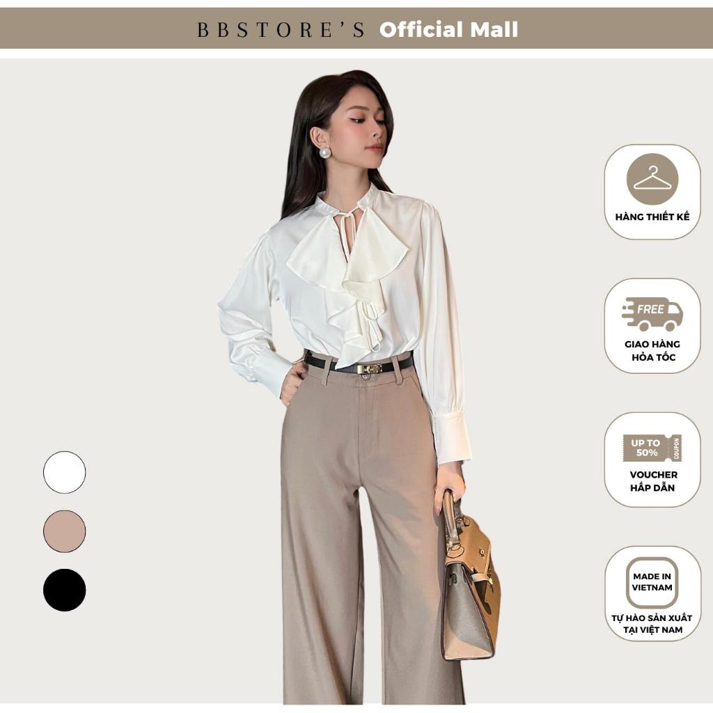 Ảnh BBSTORE’S Áo Sơ Mi Công Sở Phối Bèo Sang Trọng - CSA1454 1