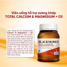 Viên uống Blackmores Total Calcium & Magnesium + D3 200 viên