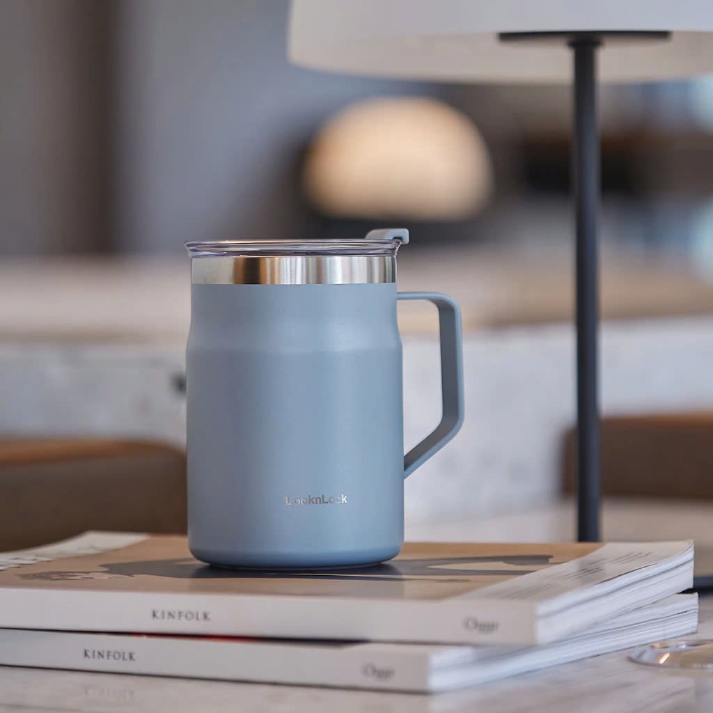 Ca giữ nhiệt LocknLock Metro Table Mug LHC4219 dung tích 475ML, 2 màu mới - K-MALL
