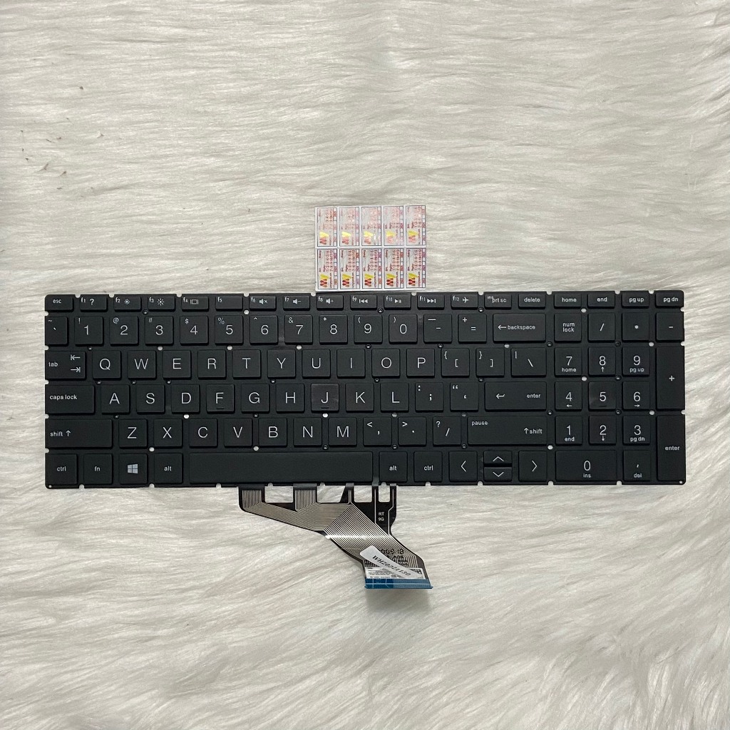 New For HP 15-DA 15-DR 15-DA0012DX 250 255 G7 Palmrest Case Keyboard - Foto 8