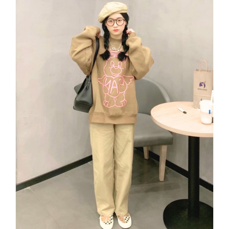 45-110kg Quần BAGGY KAKI Nam Nữ thời trang BIGSIZE Sói Store - MÃ 20