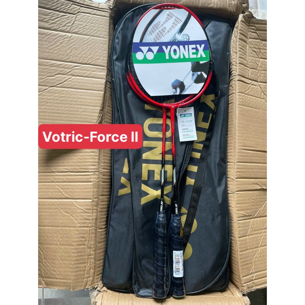 Ảnh Bộ 2 Vợt Cầu Lông YN Căng Sẵn Khung Crom Siêu Cứng,Siêu Dẻo + Tặng Cuốn Cán Và Bao Đựng 3