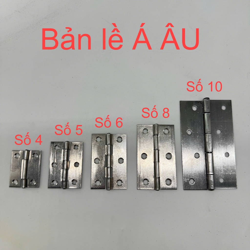 Bản lề lá inox, bản lề inox cao cấp không rỉ sét đủ size 40mm, 50mm ...