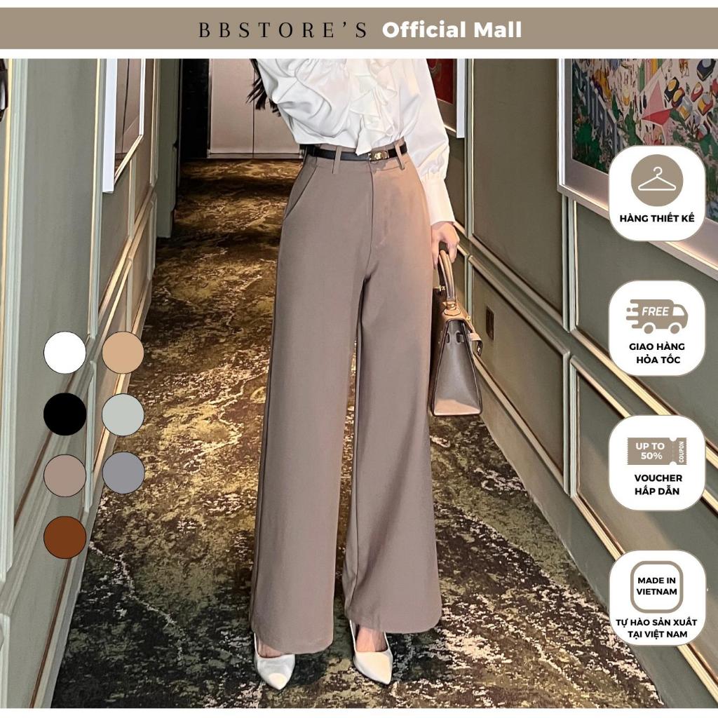 Ảnh BBSTORE'S Quần Suông Công Sở Lưng Cao Thanh Lịch Và Hiện Đại - TK01 1