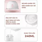 [MUA 1 TẶNG QUÀ] Máy Hút Sữa Không Dây Youha Gen 2 Có Kết Nối App Điện Thoại bản Quốc tế Mới 2025 — ảnh 5