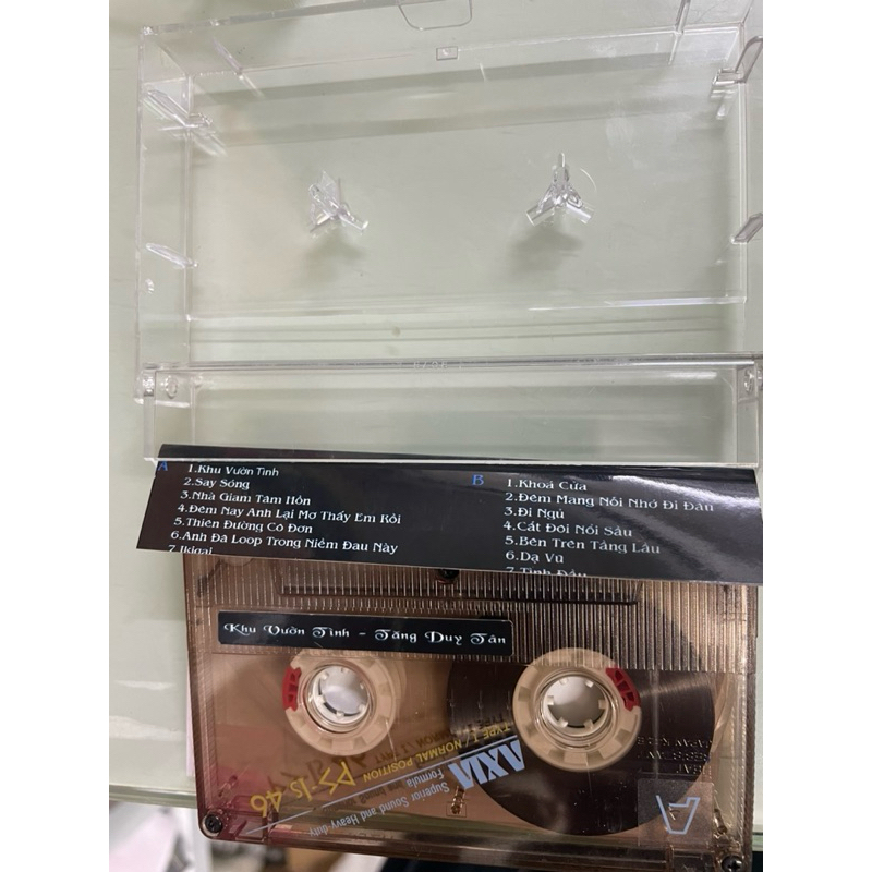 Băng Cassette Tăng Duy Tân - Khu Vườn Tình