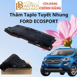 Thảm Taplo Ô Tô Ford Ecosport đời 2014-2017, 2018 - 2021 Chất Tuyết Nhung Mịn Cao Cấp Bảo Vệ Taplo Không Trơn Trượt