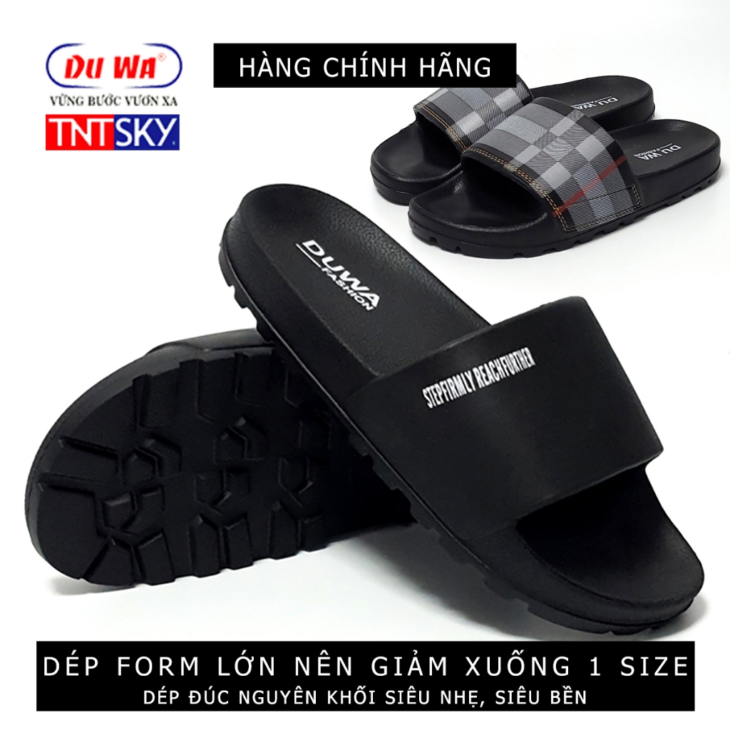 Dép Nam, Nữ Quai Ngang Đúc Liền Khối Siêu Nhẹ DUWA - Hàng Chính Hãng - SH193