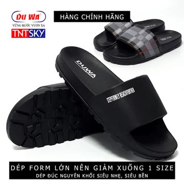 Dép Nam, Nữ Quai Ngang Đúc Liền Khối Siêu Nhẹ DUWA - Hàng Chính Hãng - SH193