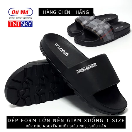 Dép Nam, Nữ Quai Ngang Đúc Liền Khối Siêu Nhẹ DUWA - Hàng Chính Hãng - SH193