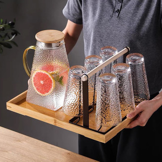 (SẴN giá dùng thử) Giá úp cốc kèm khay gỗ tre, giá úp ly kèm khay gỗ tiện lợi - Khay bình cốc sang trọng
