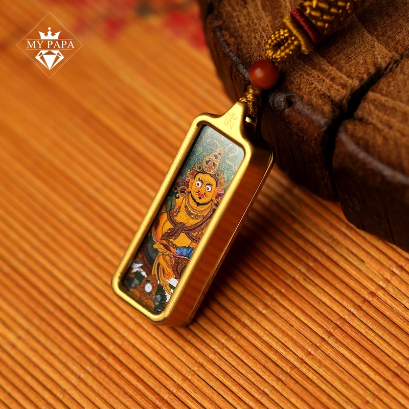 Ảnh Mặt dây chuyền đồng Hoàng Thần Tài Nepal MYPAPA 1