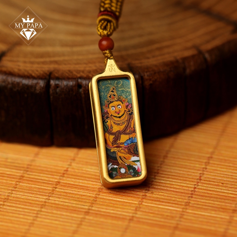 Ảnh Mặt dây chuyền đồng Hoàng Thần Tài Nepal MYPAPA 3